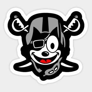 Cat raiders Sticker